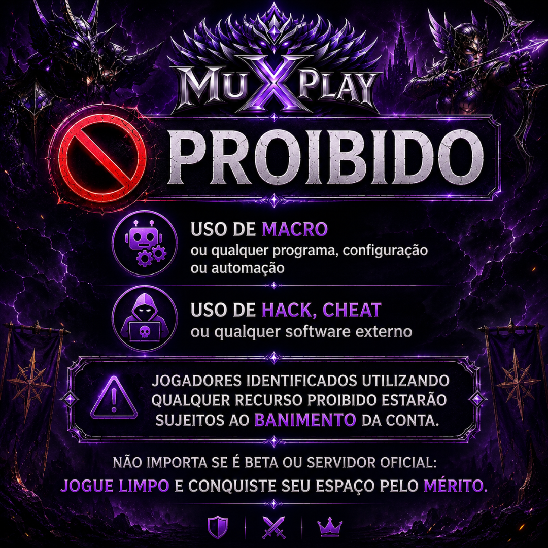 ESTRITAMENTE PROIBIDAS: