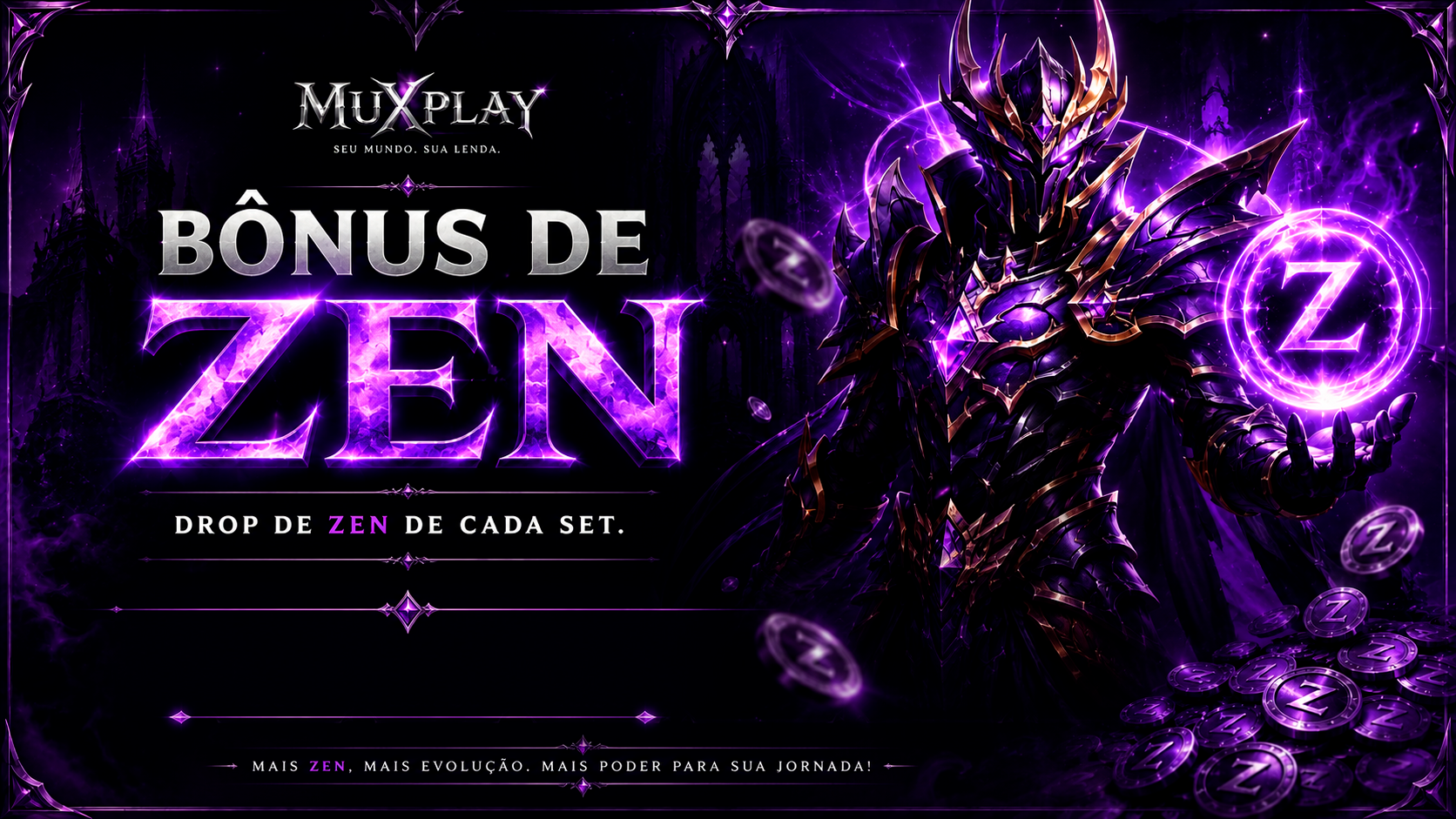 NOVO SISTEMA DE BÔNUS DE ZEN POR TIER